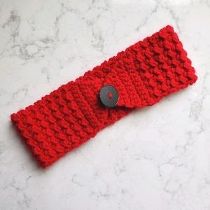 Women's Scarlet Red Headband
